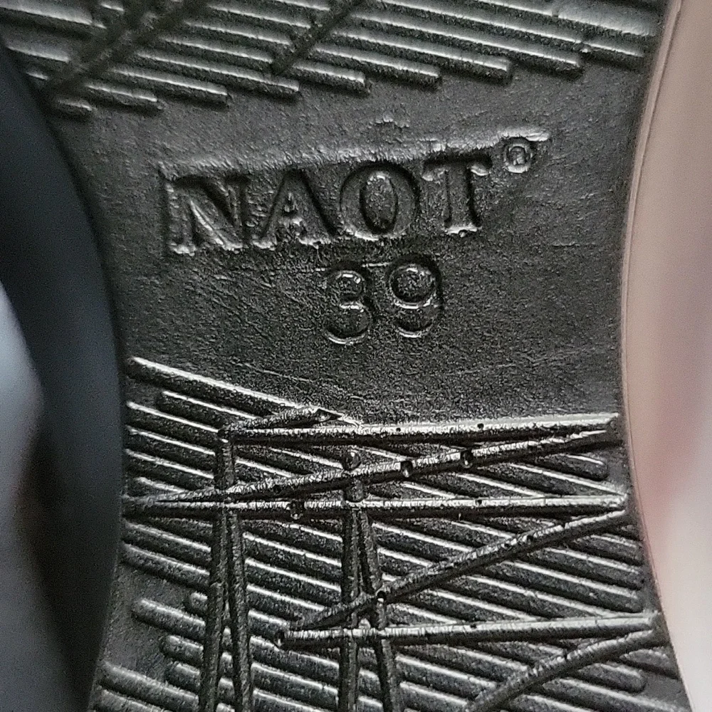 NAOT Womens Bronze And Brown Wedge Sandals Sz 8 EU39